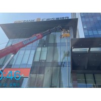 广州天明供应白云区大厦玻璃幕墙更换，高空清洗玻璃，外墙维修服务